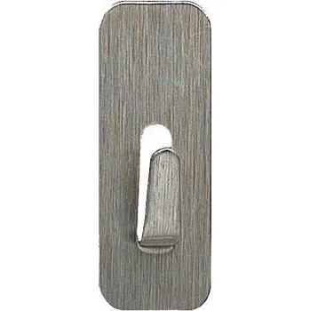 Věšák ELIPLAST háček samolep.obdél.1,8x4,5cm nerez (4ks)