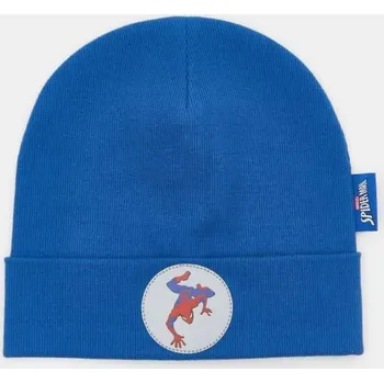 Čepice Sinsay - Čepice z žebrovaného úpletu Spider-Man - modrá - 983FT-55X - 983FT-55X-M