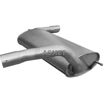 Tlumič výfuku Zadní tlumič výfuku ASMET 07.265