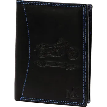 Pánská peněženka Money Kepper CDD 5601 BIKE černá, modrá