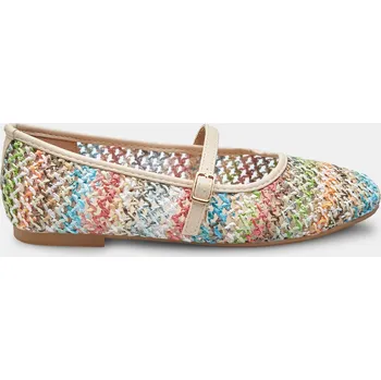 Dámské baleríny Baťa dámské letní baleríny z rafie vícebarevné, vel. 37