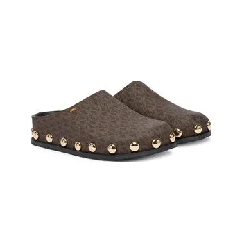 Dámské pantofle Nazouváky MICHAEL Michael Kors 40R6HLFP1B Hnědá 39