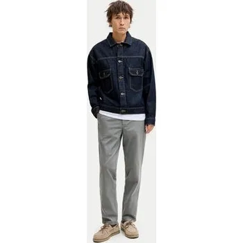 Pánská móda Jack & Jones Chino kalhoty Lie Vance 12292970 Šedá Regular Fit 36_32