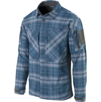 Pánská košile HELIKON-TEX Košile MBDU Western Blue Plaid, Helikon-Tex, Velikost XL