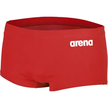 Pánské plavky Arena Team Swim Low Waist Short Solid Red/White M - UK34; D5