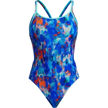 Dámské plavky Funkita Paint Press Diamond Back One Piece L - UK36