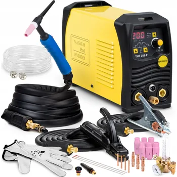 Svářečka INVERTOROVÁ SVAŘEČKA MAGNUM THF 206P MMA TIG PULS 230V 200A IGBT