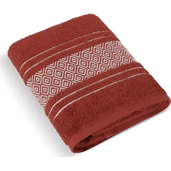 Osuška Brotex Froté osuška Mozaika 70x140cm 550g terra