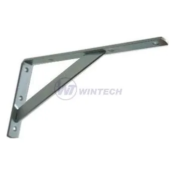 Stavebniny Konzole s podpěrou KP1, 100x250x15mm, ZB Balení: 20 ks TLAI100250AO1