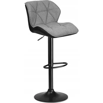 Barová židle Barová Židle Sofotel odstíny šedé 107 cm látka