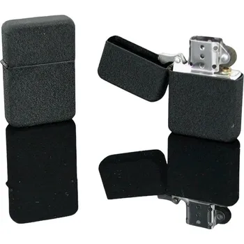 Benzínový zapalovač Gentelo 0005 Černá perleť matná + Možnost Gravírování + Benzín Zdarma