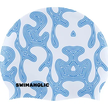Plavecká čepice Plavecká čepice Swimaholic Labyrinth Seamless Cap
