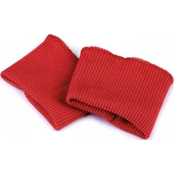 Elastanová látka 290 g/m2, šířka 7 cm, červená