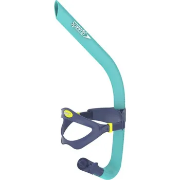 Potápěčské vybavení Speedo Bullet Head Snorkel Arctic Glass/Blue Tyrkysová