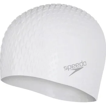 Plavecká čepice Speedo Bubble Active + Cap Bílá