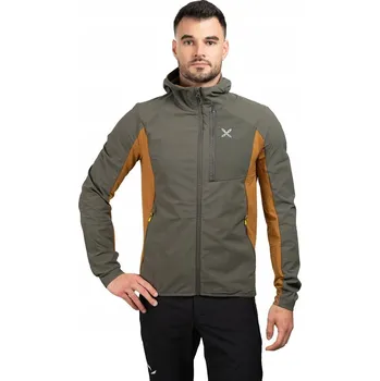 Moto bunda Montura Pánská trekingová bunda Peak zelená m