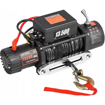 lanový naviják ELEKTRICKÝ NAVIJÁK 12V 6123KG LANOVÝ NAVIJÁK PRO AUTA ODTAHOVKY 27M