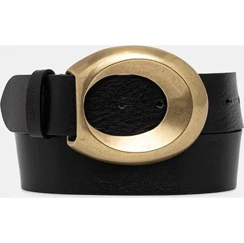 Opasek Kožený pásek Twinset 252TS5BBB černá 99X, vel. M