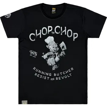 Pánská móda YAKUZA Tričko 4004 černé - M