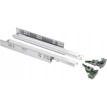 Nábytkové kování Vedení spodní montáže GTV MODERN SLIDE PRO 3D 500 mm s tlumením dovírání 35 kg