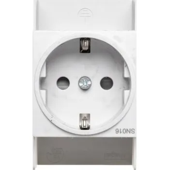 Elektrická zásuvka Elektrická Zásuvka nástěnná Hager bílá