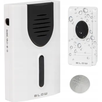 Domovní zvonek Bezdrátový zvonek BLOW DP-11, dosah 100 m