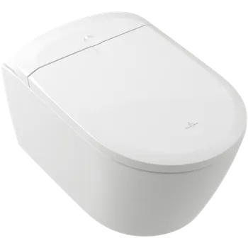 Villeroy & Boch Supreo - Sprchová toaleta 612x384 mm, TwistFlush, alpská bílá CeramicPlus V16EN2R1