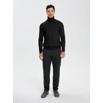 Pánské tričko Sinsay - Klasický rolák - černá - 776FZ-99X - 776FZ-99X-XS