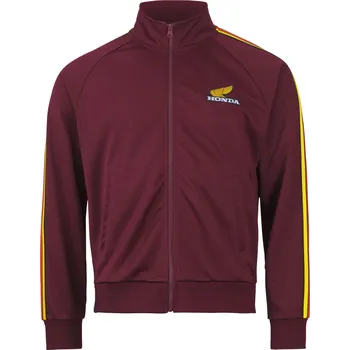 Pánská móda HONDA mikina VINTAGE Cardigan 26 burgundy - M