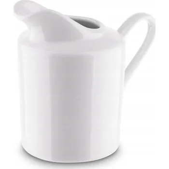 Konvička na mléko PORCELÁNOVÁ KONVIČKA NA MLÉKO SMETANU BÍLÁ Tadar 250 ml bílá