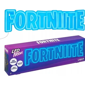 Lampička NEONOVÁ LAMPA NA ZEĎ FORTNITE NOČNÍ LAMPA LAMPA PRO DĚTI