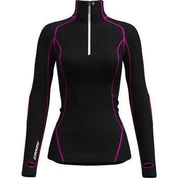 Crazy základní vrstva Idea PULL ALLURE ZIP 2025/2026 Černá L Dámské