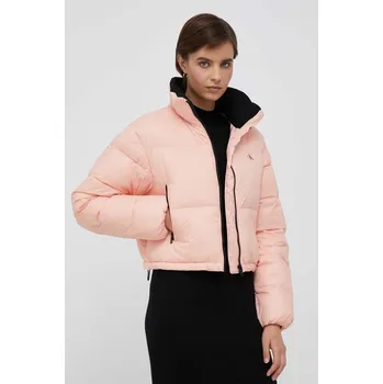 Pánská větrovka Péřová bunda Calvin Klein Jeans J20J221649 oranžová 20X, vel. L