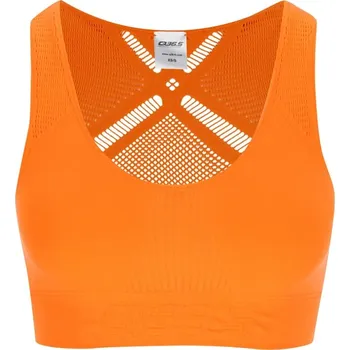 cyklistický dres Q36.5 podprsenka Q.36.5 Seamless Bra 2025/2026 Oranžová XS/S Dámské