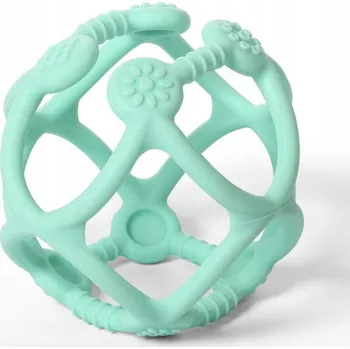 Ortodontické kousátko Babyono silikonové modré