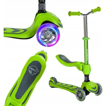 Koloběžka Dětská tříkolová koloběžka HUMBAKA Mini Y zelená