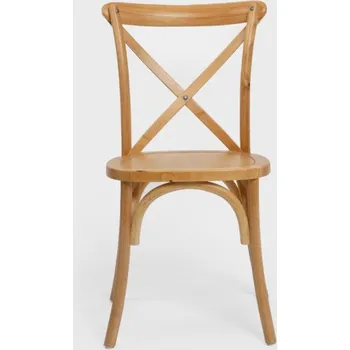 Jídelní židle LOSELI dřevěná / naturální 712081