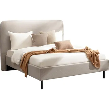 Postel Čalouněná postel Laguna, Dark Grey, 160x200 cm