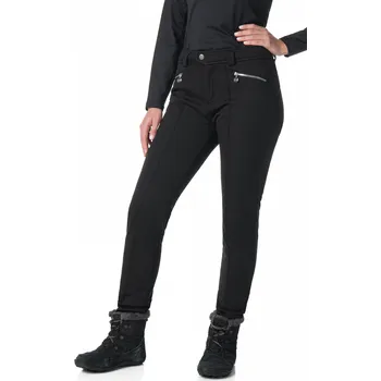 Dámské kalhoty Dámské kalhoty na skialp KILPI-MAURA-W-Black Černá 42