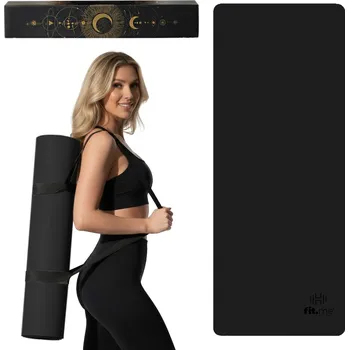 podložka na cvičení Podložka na cvičení Fit.Me 183 cm x 68 cm černá