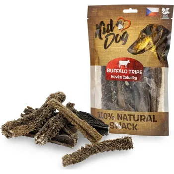Pamlsek pro psa KIDDOG 100% Natural Snack Hovězí dršťky 12 cm/ 100 g