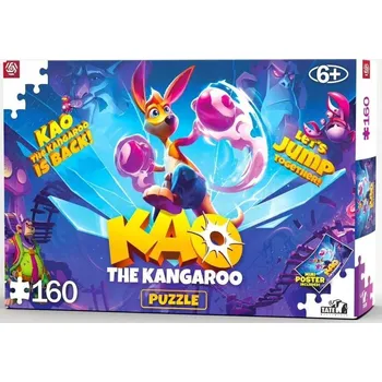 Puzzle Puzzle Good Loot 160 dílků Kangurek Kao - Kao se vrací