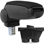 Pro.tec Loketní opěrka Peugeot 208, černá, textilní potah