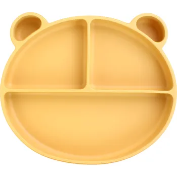 Stolování Dětský silikonový talíř s přísavkou KITCHISIMO baby
