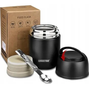 Termoska ITSLIFE Termoska na jídlo 500 ml ocelový s lžící pro děti i dospělé