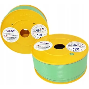 elektrický kabel Vodič LGY/H05V-K 1,00 mm2 100 m Světle zelený
