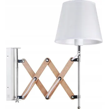 Nástěnné svítidlo Nástěnné svítidlo Candellux stříbrné s integrovaným LED zdrojem 60 W