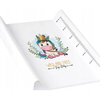 Přebalování Přebalovací podložka tvrdá Tega Baby 50 x 70 cm bílá