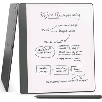 Elektronika E-book Amazon Kindle Scribe 2024 (64 GB), Premium Pen, tungsten, BEZ REKLAM