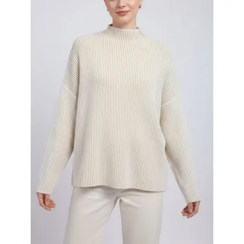 Dámská móda Sinsay - Svetr s polorolákem - béžová - 640IJ-80P - 640IJ-80P-L